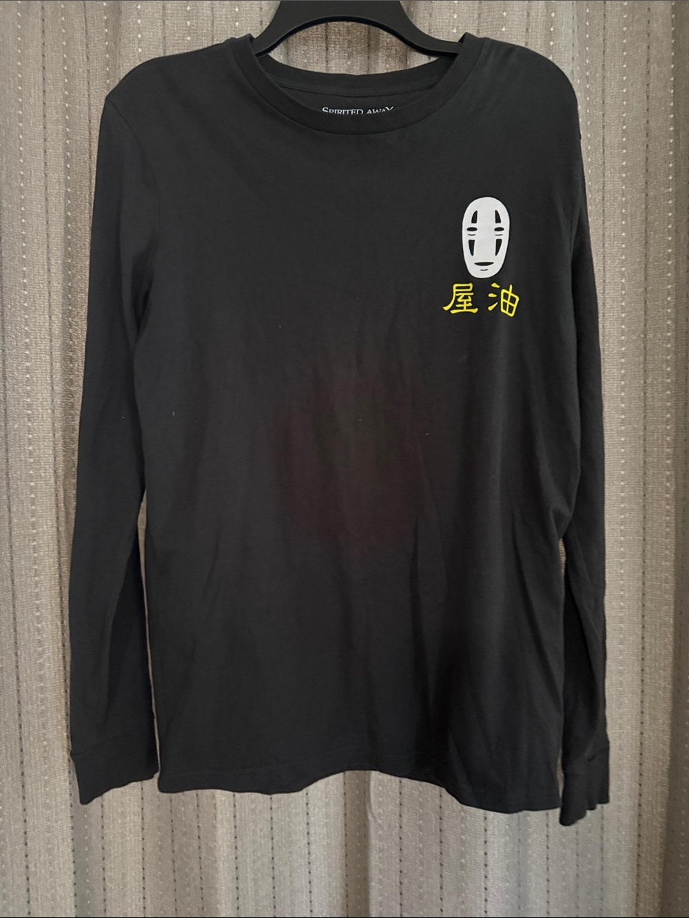 Her Universe Black Spirited Away Studio Ghibli Tee with White Print